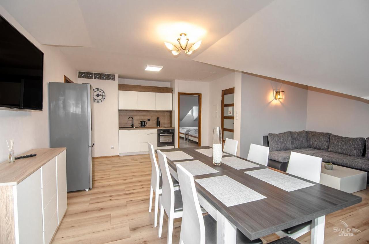 Duzy Apartament Mielno Großmöllen Exterior foto
